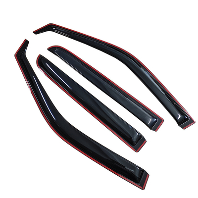 In channel vent F-150 window vent visors in channel vent visors for ford f150 raptor accessories 2017-2020 4 door crew cab