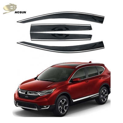 Single Style Injection Window Visor PMMA Rain Shield Window Deflector Duct Shade 4x4 For Honda Cr-V 2018+ 2019 2020 2021